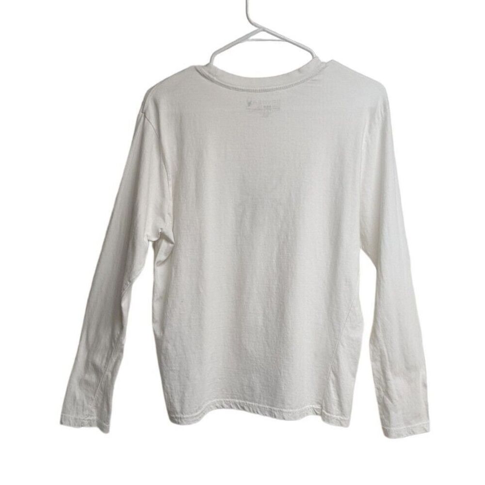 Spyder T-Shirt Boys Youth Size Medium Long Sleeves Crewneck Tee White M - Picture 2 of 4